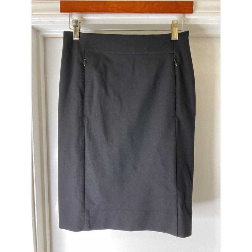 Diane Von Furstenberg Women's Koto Pencil Skirt Size 4 Pockets Office Retro Barb